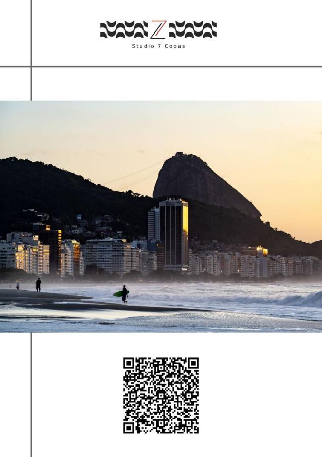 Apartamento Em Copacabana Posto 6 Rj Studio 7 Copas Рио-де-Жанейро Экстерьер фото