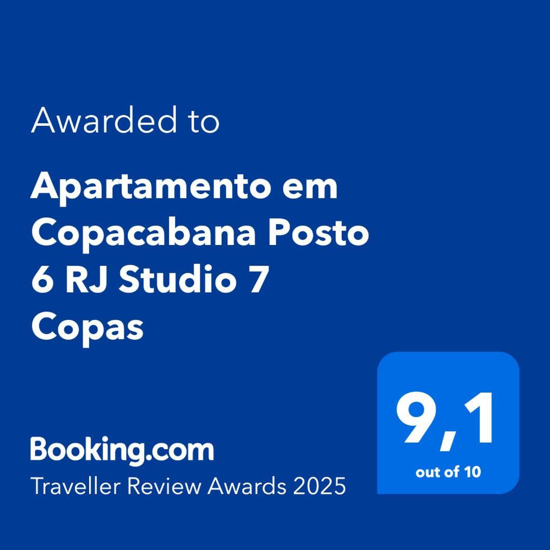 Apartamento Em Copacabana Posto 6 Rj Studio 7 Copas Рио-де-Жанейро Экстерьер фото